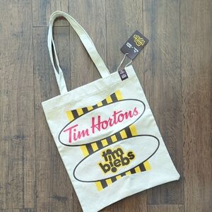 Tim Horton Tim Biebs Tote Bag